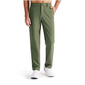 Libin Men’s Performance Golf Pants Size 40 x 33 Green Lightweight Active Casual